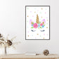 Fantasy Unicorn Wall Decor Children's Art Animal Canvas in Soft Color for Rest Room Clearhalo 'Art Gallery' 'Canvas Art' 'Kids' Arts' 1956716