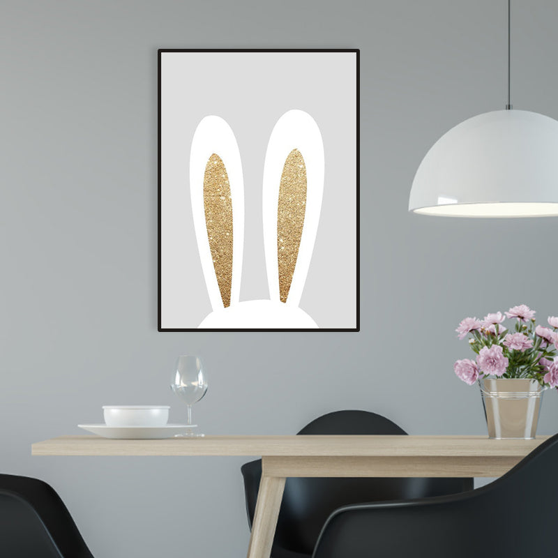 Abstract Pattern Canvas Print Pastel Color Kids Style Wall Art Decor for Drawing Room Clearhalo 'Art Gallery' 'Canvas Art' 'Kids' Arts' 1956748