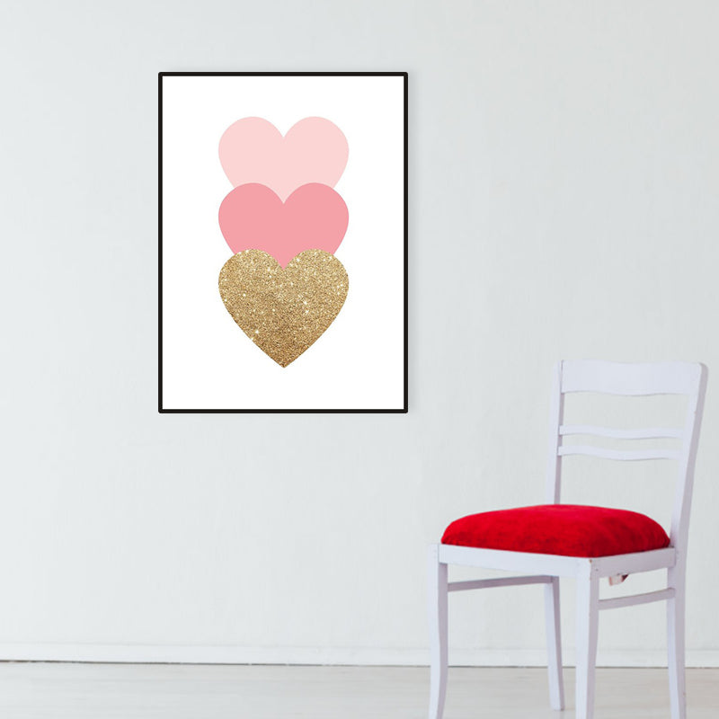 Abstract Pattern Canvas Print Pastel Color Kids Style Wall Art Decor for Drawing Room Clearhalo 'Art Gallery' 'Canvas Art' 'Kids' Arts' 1956756