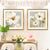 Traditional Style Flower Canvas Wall Art Light Color Textured Painting for Bedroom White Clearhalo 'Art Gallery' 'Canvas Art' 'Traditional' Arts' 1956766