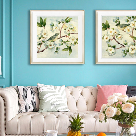 Canvas Wall Art for Dining Room, Pastel Color, Multiple Sizes Clearhalo 'Art Gallery' 'Canvas Art' 'Traditional' Arts' 1956783