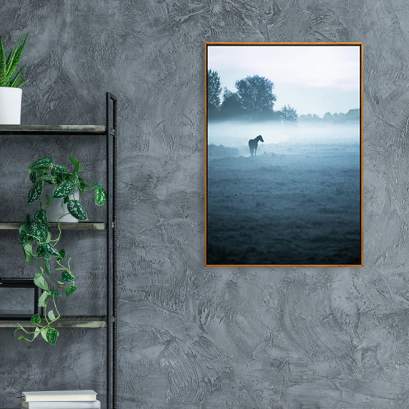 Contemporary Vivid Landscape Canvas Print Living Room Wall Art Decor in Soft Color Clearhalo 'Art Gallery' 'Canvas Art' 'Contemporary Art Gallery' 'Modern' Arts' 1956895