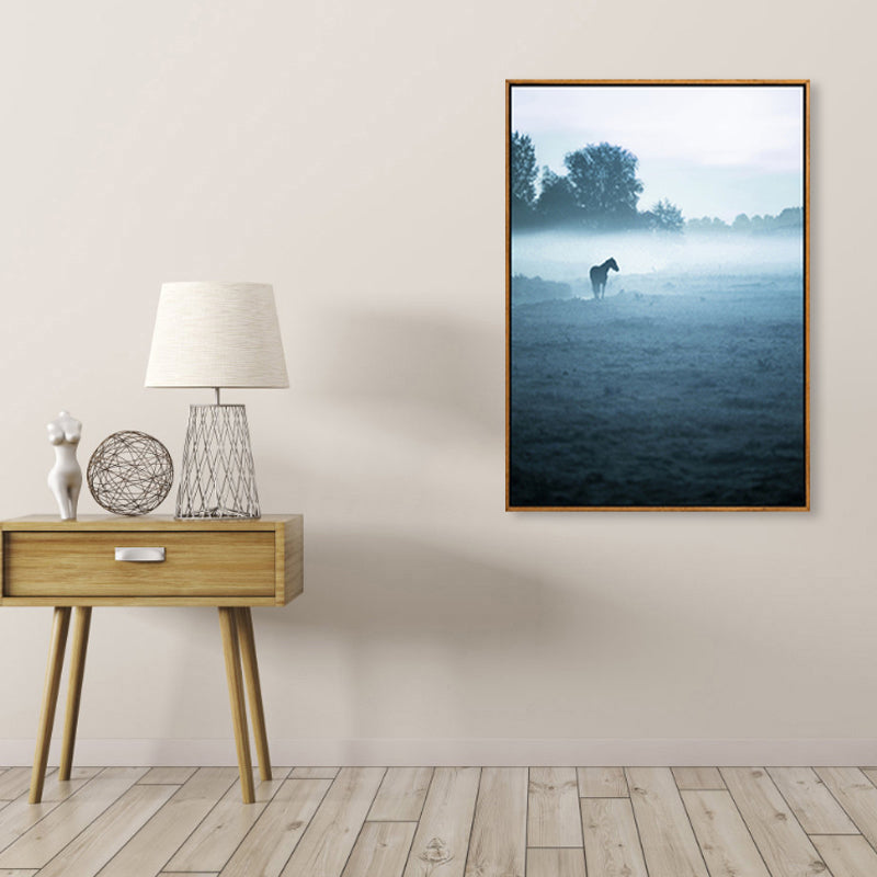 Contemporary Vivid Landscape Canvas Print Living Room Wall Art Decor in Soft Color Clearhalo 'Art Gallery' 'Canvas Art' 'Contemporary Art Gallery' 'Modern' Arts' 1956896