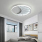 Living Room Crescent LED Flush Ceiling Light Acrylic White Simple Stylish Ceiling Lamp White White Clearhalo 'Ceiling Lights' 'Close To Ceiling Lights' 'Close to ceiling' 'Flush mount' Lighting' 195697