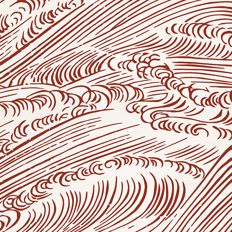 Non-Woven Home Decor Mural Wallpaper Modern Clouding Pattern Wall Covering, Customised Clearhalo 'Wall Decor' 'Wall Mural' 1957189