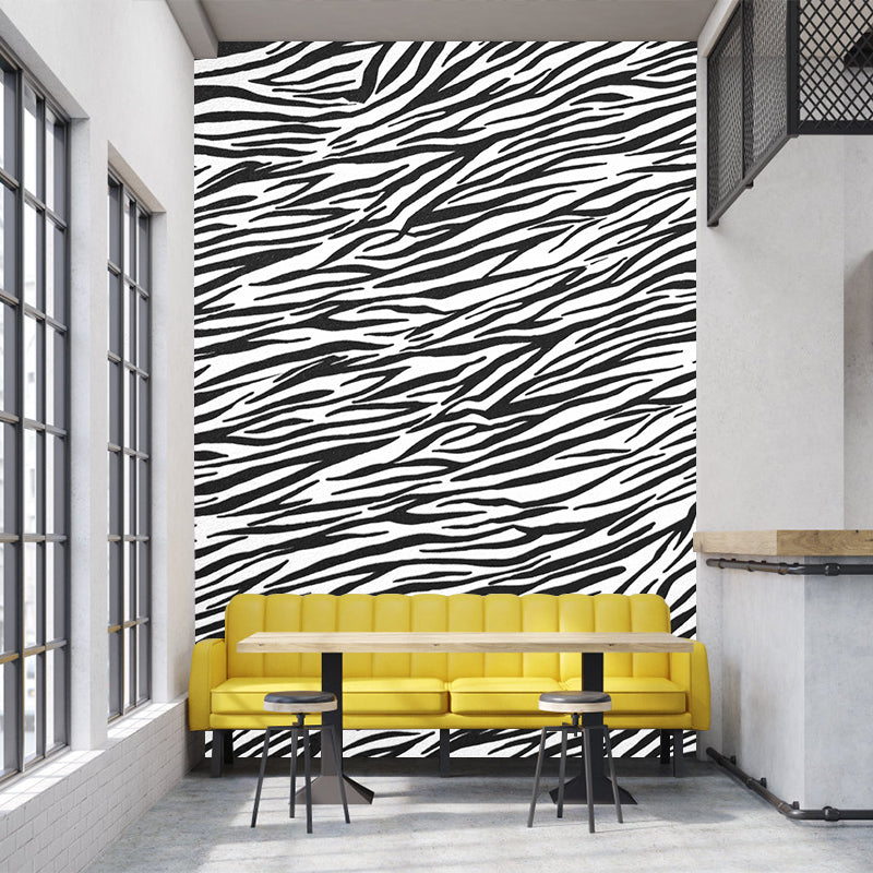 Soft Color Animal Skin Mural Decal Stain Resistant Contemporary Study Room Wall Covering Clearhalo 'Wall Decor' 'Wall Mural' 1957208
