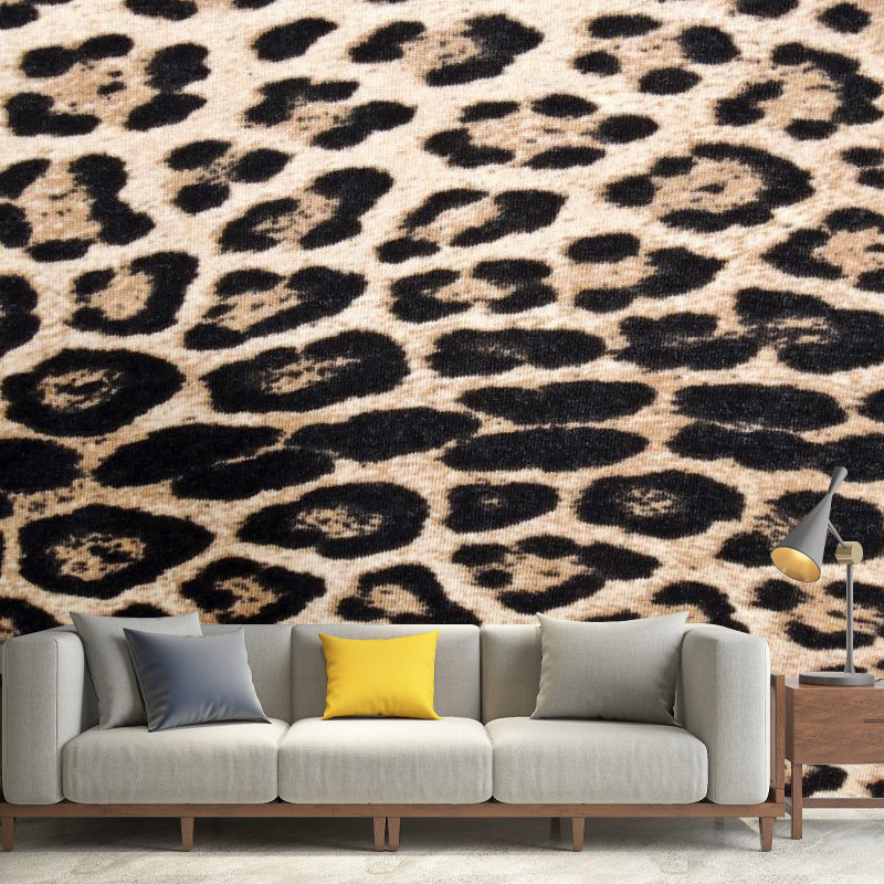 Soft Color Animal Skin Mural Decal Stain Resistant Contemporary Study Room Wall Covering Clearhalo 'Wall Decor' 'Wall Mural' 1957217