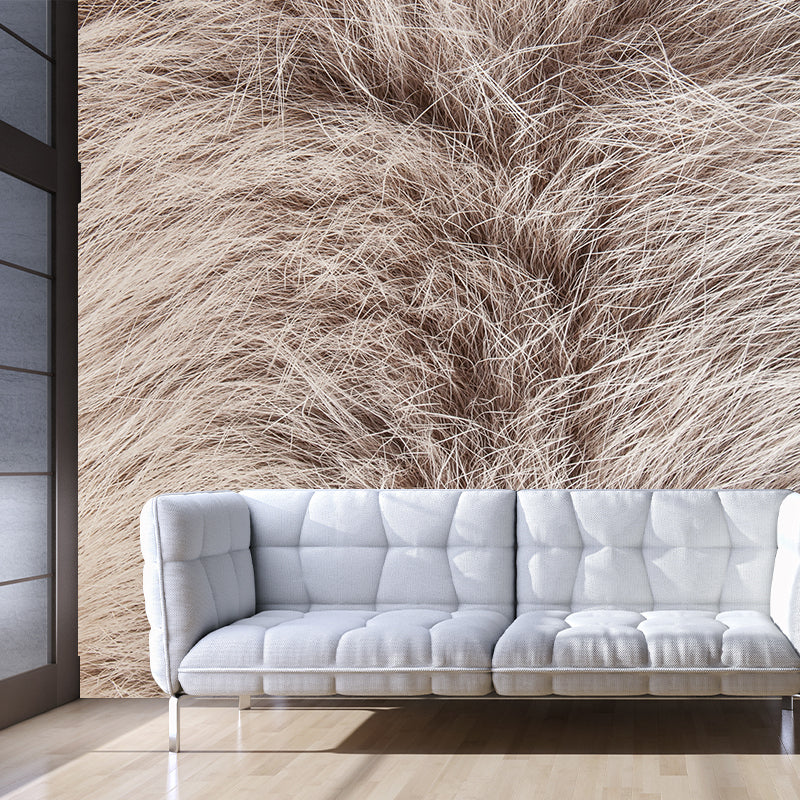 Soft Color Animal Skin Mural Decal Stain Resistant Contemporary Study Room Wall Covering Clearhalo 'Wall Decor' 'Wall Mural' 1957228