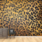 Pastel Color Leopard Print Mural Wallpaper Modern Stain-Proof Wall Decor for Rest Room Yellow Clearhalo 'Wall Decor' 'Wall Mural' 1957236