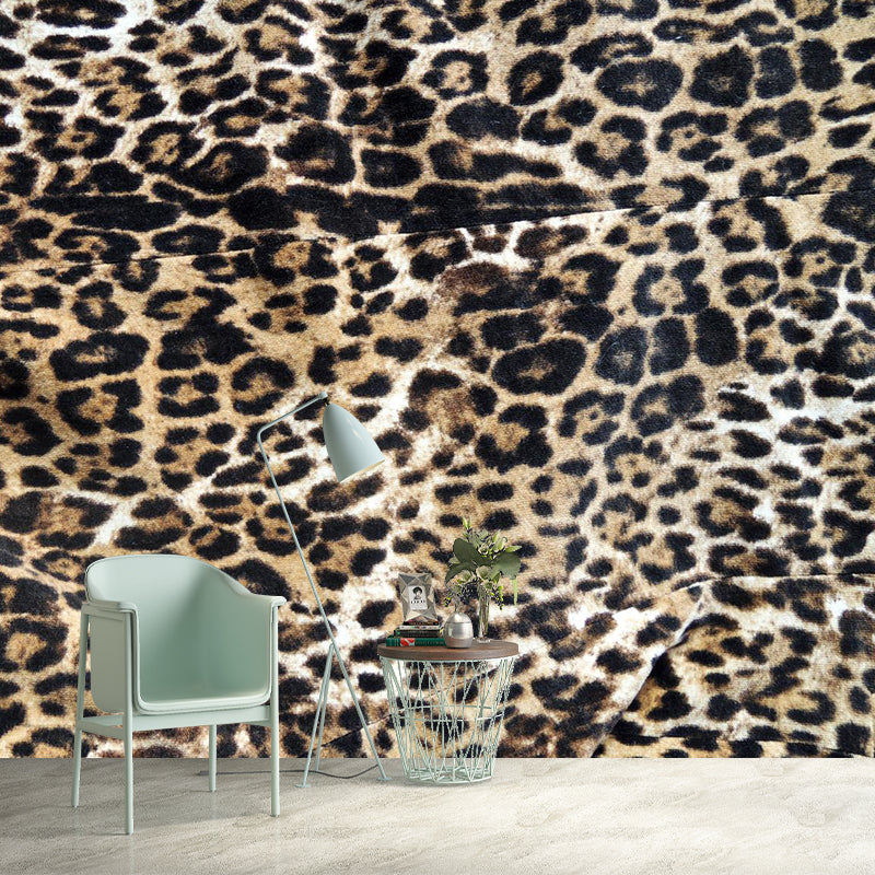 Non-Woven Ornamental Mural Decal Modern Wild Animal Print Graphic Wall Art, Personalise Clearhalo 'Wall Decor' 'Wall Mural' 1957263