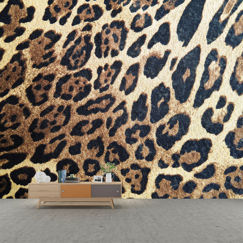 Non-Woven Ornamental Mural Decal Modern Wild Animal Print Graphic Wall Art, Personalise Clearhalo 'Wall Decor' 'Wall Mural' 1957268