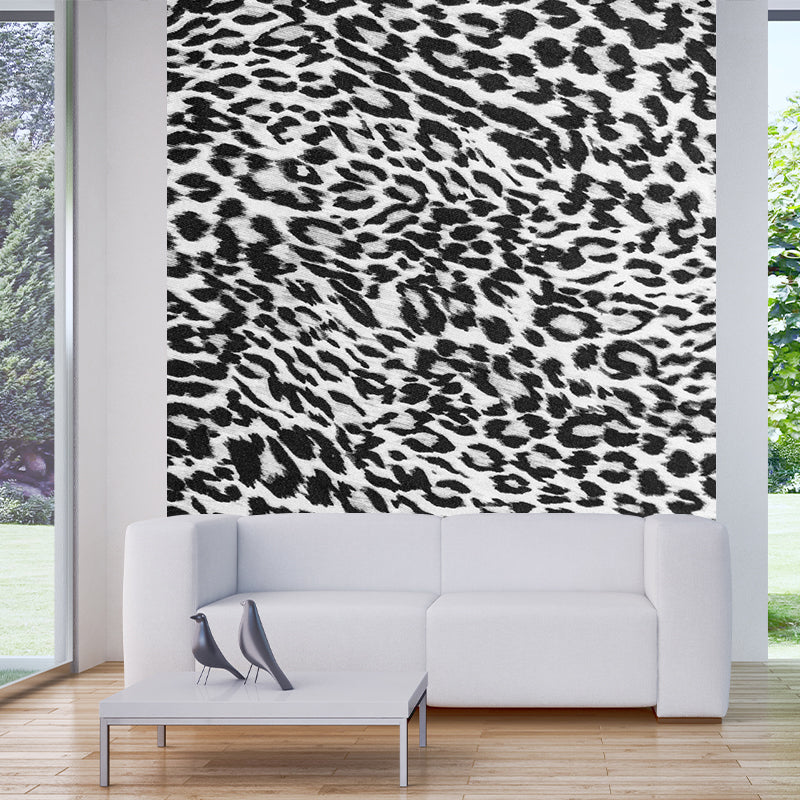 Full Size Photography Modern Mural Wallpaper with Animal Skin Pattern in Light Color Clearhalo 'Wall Decor' 'Wall Mural' 1957297