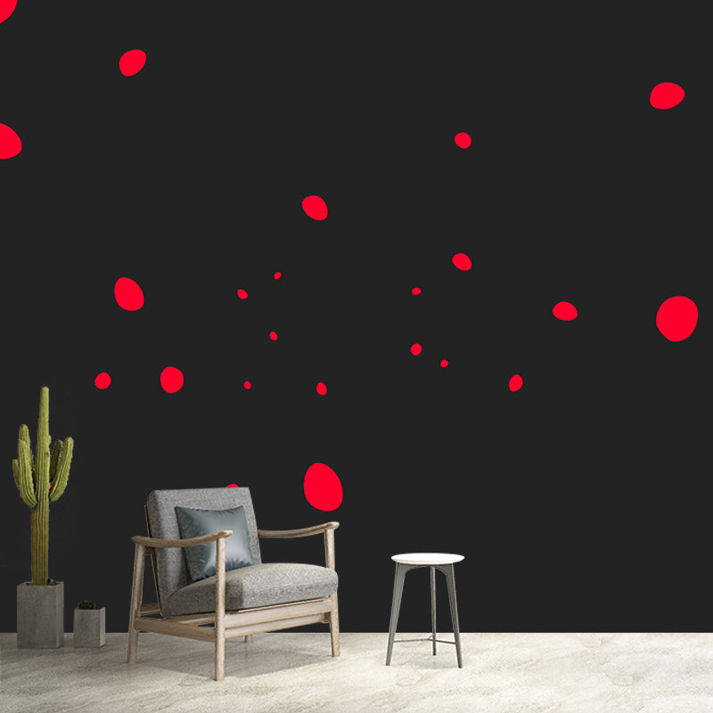 Extra Large Geometry Mural Light Color Non-Woven Wall Art for Home Decor, Customised Clearhalo 'Wall Decor' 'Wall Mural' 1957372