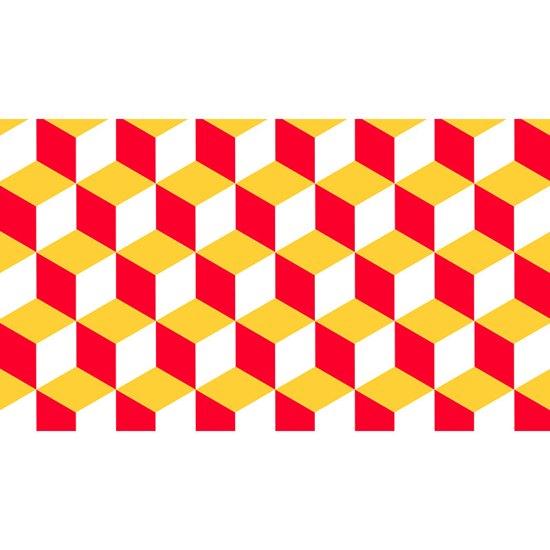 Huge Stylish Graphic Wall Mural Boys Room Geometry Wall Art in Pastel Color, Stain-Proofing Clearhalo 'Wall Decor' 'Wall Mural' 1957389