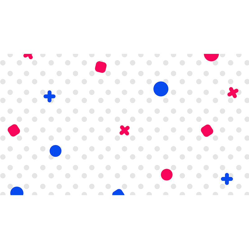 Fancy Geometric Pattern Mural Wallpaper Modern Non-Woven Wall Decor, Made to Measure Clearhalo 'Wall Decor' 'Wall Mural' 1957444