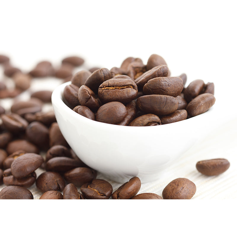 Modern Coffee Bean Pattern Mural Pastel Color Study Room Wall Decor, Personalized Clearhalo 'Wall Decor' 'Wall Mural' 1957825