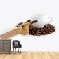 Full Size Photography Modern Mural Wallpaper with Coffee Bean Graphic in Soft Color Clearhalo 'Wall Decor' 'Wall Mural' 1957833