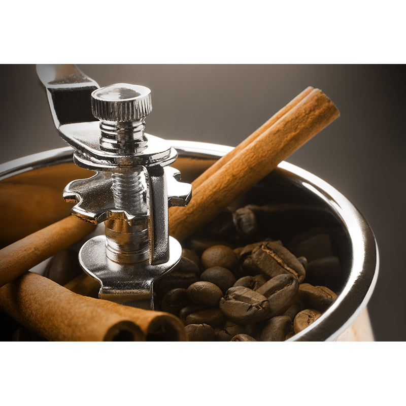 Full Size Photography Modern Mural Wallpaper with Coffee Bean Graphic in Soft Color Clearhalo 'Wall Decor' 'Wall Mural' 1957855