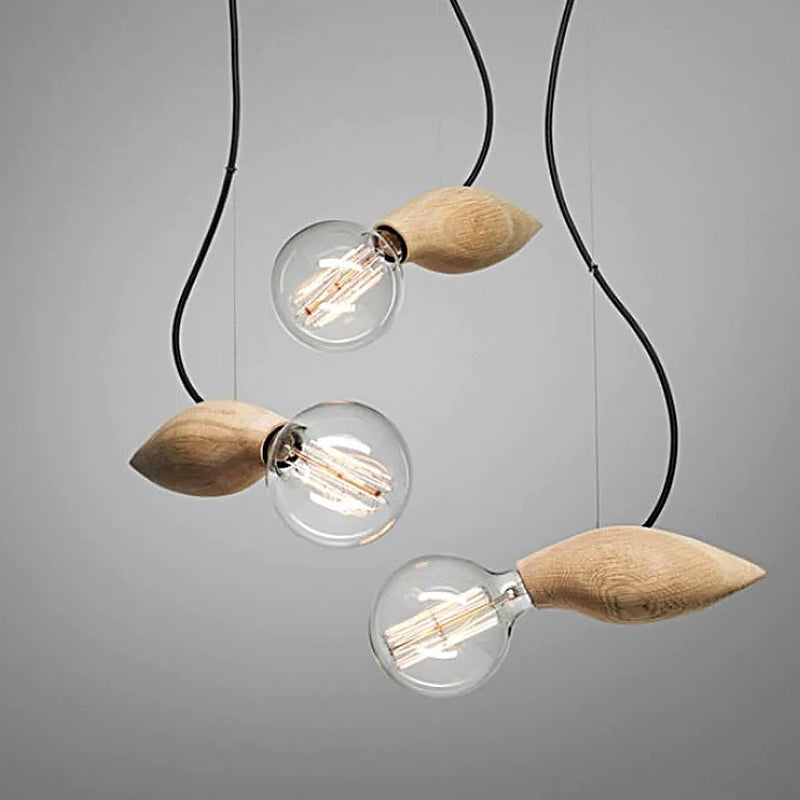 Globe/Oval/Pumpkin Bamboo Pendant Light Modern 1-Light Beige Suspended Lighting Fixture over Dining Table Clearhalo 'Ceiling Lights' 'Modern Pendants' 'Modern' 'Pendant Lights' 'Pendants' Lighting' 1958134