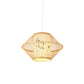 Diamond/Drum/Barrel Drop Pendant Asian Style Bamboo 1-Light Restaurant Hanging Light Kit in Beige Clearhalo 'Ceiling Lights' 'Modern Pendants' 'Modern' 'Pendant Lights' 'Pendants' Lighting' 1958189