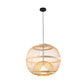 Bamboo Cylinder/Lantern/Drum Pendant Japanese Style 1 Bulb Hanging Ceiling Light in Beige for Restaurant Beige G Clearhalo 'Ceiling Lights' 'Modern Pendants' 'Modern' 'Pendant Lights' 'Pendants' Lighting' 1958216