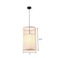 Bamboo Cylinder/Lantern/Drum Pendant Japanese Style 1 Bulb Hanging Ceiling Light in Beige for Restaurant Clearhalo 'Ceiling Lights' 'Modern Pendants' 'Modern' 'Pendant Lights' 'Pendants' Lighting' 1958219