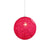 Rattan Globe Suspension Light Contemporary Single-Bulb Blue/Pink/Red Ceiling Pendant Lamp with Cut-out Hole Red Clearhalo 'Ceiling Lights' 'Modern Pendants' 'Modern' 'Pendant Lights' 'Pendants' Lighting' 1958260