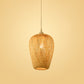 Asian Jug/Twisted/Globe Shaped Pendant Lamp Bamboo 1 Head Restaurant Suspended Lighting Fixture in Beige Clearhalo 'Ceiling Lights' 'Modern Pendants' 'Modern' 'Pendant Lights' 'Pendants' Lighting' 1958444