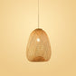 Asian Jug/Twisted/Globe Shaped Pendant Lamp Bamboo 1 Head Restaurant Suspended Lighting Fixture in Beige Clearhalo 'Ceiling Lights' 'Modern Pendants' 'Modern' 'Pendant Lights' 'Pendants' Lighting' 1958447