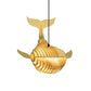Whale Kids Bedside Down Lighting Pendant Wooden 1 Head Modern Hanging Lamp in Beige, 21.5"/31.5"/39" Wide Clearhalo 'Ceiling Lights' 'Modern Pendants' 'Modern' 'Pendant Lights' 'Pendants' Lighting' 1958658