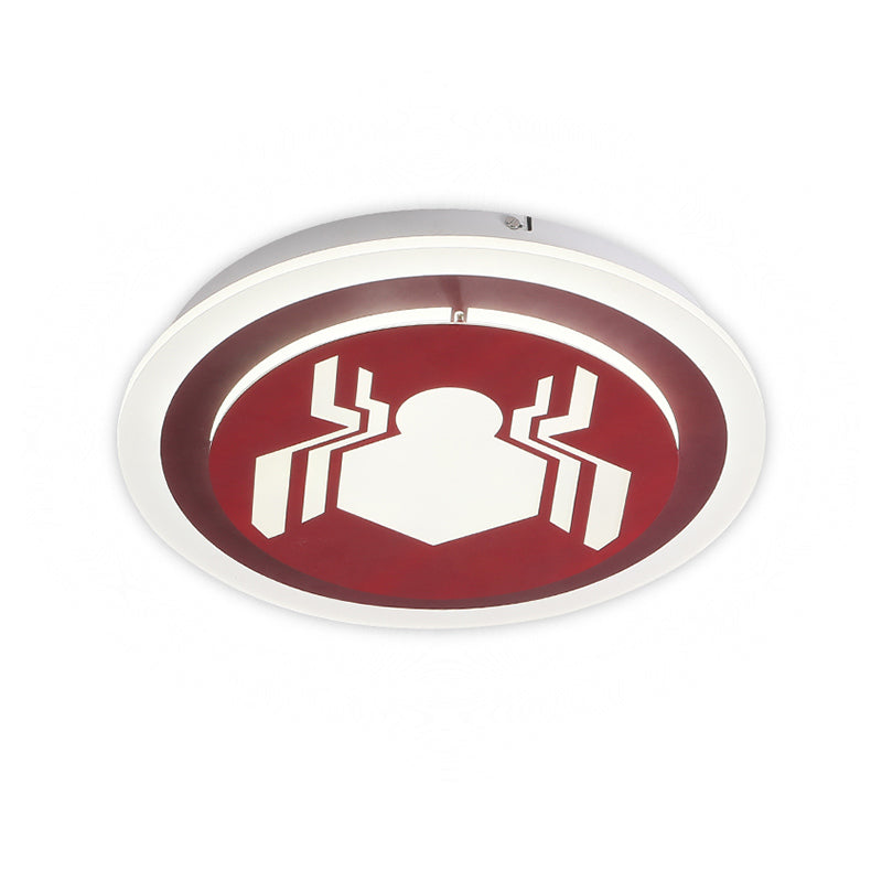 Cartoon Circle Ceiling Light Acrylic Flush Ceiling Light Fixture for Kindergarten Clearhalo 'Ceiling Lights' 'Close To Ceiling Lights' 'Close to ceiling' 'Flush mount' Lighting' 195978
