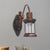 Clear Glass Black/Bronze/Copper Sconce Light Kerosene 1-Light Vintage Style Wall Lamp Fixture for Outdoor Copper Clearhalo 'Art deco wall lights' 'Cast Iron' 'Glass' 'Industrial wall lights' 'Industrial' 'Middle century wall lights' 'Modern' 'Rustic wall lights' 'Tiffany' 'Traditional wall lights' 'Wall Lamps & Sconces' 'Wall Lights' Lighting' 1959902