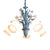 White Glass Orchid/Magnolia Chandelier Korean Flower 5/6/8-Light Living Room Ceiling Pendant Lamp in Blue 5 White A Clearhalo 'Ceiling Lights' 'Chandeliers' Lighting' options 1968409_3be5ca41-3d35-4a91-a90b-f2bd55c4e487