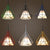 Loft Diamond Ceiling Hang Lamp 1 Head Iron Pendant Lighting in Black/White/Green with Cone Fabric Shade Inside Black Clearhalo 'Art Deco Pendants' 'Black' 'Cast Iron' 'Ceiling Lights' 'Ceramic' 'Crystal' 'Industrial Pendants' 'Industrial' 'Metal' 'Middle Century Pendants' 'Pendant Lights' 'Pendants' 'Rustic Pendants' 'Tiffany' Lighting' 1969069