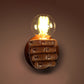 Left/Right Hand Wall Sconce Decorative Resin 1-Bulb Brown Wall Mount Light for Corridor Clearhalo 'Wall Lamps & Sconces' 'Wall Lights' Lighting' 1970309