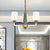 3/8/12 Lights Cylindrical Chandelier Retro Emerald White Glass Suspended Lighting Fixture 3 White Clearhalo 'Ceiling Lights' 'Chandeliers' Lighting' options 1971013_bcc7d457-48c9-46bb-9dce-f00b2ce8349c