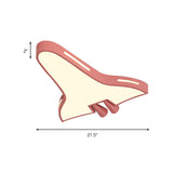 Metal Acrylic Plane Flush Ceiling Light Boys Girls Bedroom Macaron Loft LED Ceiling Lamp Clearhalo 'Ceiling Lights' 'Close To Ceiling Lights' 'Close to ceiling' 'Flush mount' Lighting' 197178