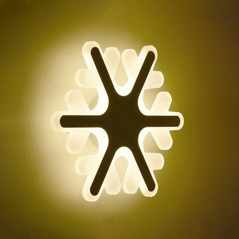 Smile/Square/Cloud LED Wall Lighting Simplicity Acrylic Living Room Sconce Light Fixture in White Clearhalo 'Modern wall lights' 'Modern' 'Wall Lamps & Sconces' 'Wall Lights' Lighting' 1972603