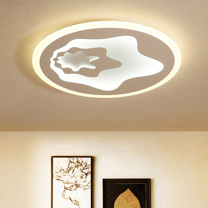 Acrylic Star LED Ceiling Light Nursing Room Hallway Modern Flush Mount Light in White White Clearhalo 'Ceiling Lights' 'Close To Ceiling Lights' 'Close to ceiling' Lighting' 197511