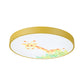 Acrylic Round Ceiling Light Fixture Cartoon Flush Mount Ceiling Light for Living Room Clearhalo 'Ceiling Lights' 'Close To Ceiling Lights' 'Close to ceiling' 'Flush mount' Lighting' 197683
