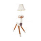 White Doggy Floor Light Single Light Animal Fabric Floor Lamp for Book Shop Restaurant Clearhalo 'Floor Lamps' 'Lamps' Lighting' 198057