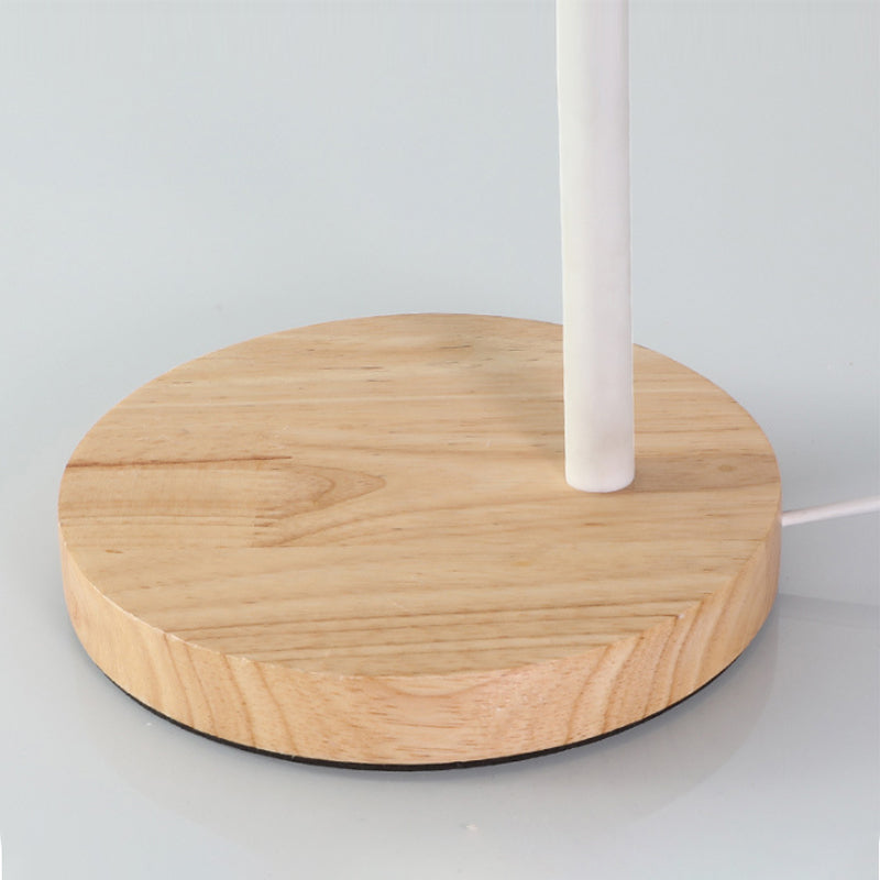 1 Head Bucket Desk Light Nordic Style Metal Desk Lamp for Child Bedroom Clearhalo 'Lamps' 'Table Lamps' Lighting' 198139