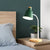 1 Head Bucket Desk Light Nordic Style Metal Desk Lamp for Child Bedroom Green Clearhalo 'Lamps' 'Table Lamps' Lighting' 198142