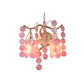 Modernism Branch Wall Light Fixture Metal 2-Head Bedroom Sconce Lighting in Brass with White/Pink/Blue Crystal Deco Clearhalo 'Wall Lamps & Sconces' 'Wall Lights' Lighting' 1981696
