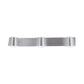 Tapered Living Room Vanity Sconce Simple Style Metal 1/2/3 Heads Silver Wall Light Fixture in Warm/White Light Clearhalo 'Wall Lamps & Sconces' 'Wall Lights' Lighting' 1981731
