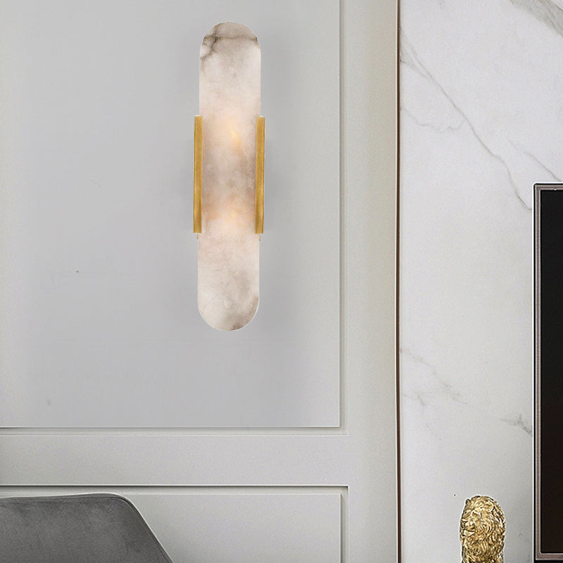 Postmodern Orbit/Ellipse/Circle Wall Lamp Metal 1 Light Living Room Wall Mounted Lighting in Gold Clearhalo 'Cast Iron' 'Glass' 'Industrial' 'Modern wall lights' 'Modern' 'Tiffany' 'Traditional wall lights' 'Wall Lamps & Sconces' 'Wall Lights' Lighting' 1981850