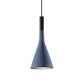 Grey/White/Coffee Funnel Pendant Light Nordic Cement 1 Head Dining Table Suspended Lighting Fixture Clearhalo 'Ceiling Lights' 'Industrial Pendants' 'Industrial' 'Middle Century Pendants' 'Pendant Lights' 'Pendants' 'Tiffany' Lighting' 1982071