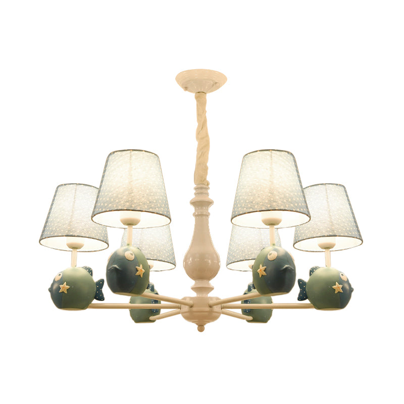 Blue Circle Bird Hanging Lamp Modern Resin Metal Hanging Pendant Lights for Kid Bedroom Clearhalo 'Ceiling Lights' 'Chandeliers' Lighting' options 198433