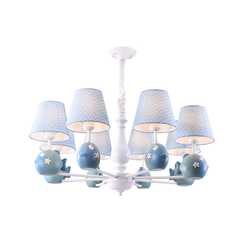 Blue Circle Bird Hanging Lamp Modern Resin Metal Hanging Pendant Lights for Kid Bedroom Clearhalo 'Ceiling Lights' 'Chandeliers' Lighting' options 198437