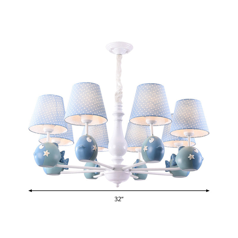 Blue Circle Bird Hanging Lamp Modern Resin Metal Hanging Pendant Lights for Kid Bedroom Clearhalo 'Ceiling Lights' 'Chandeliers' Lighting' options 198438
